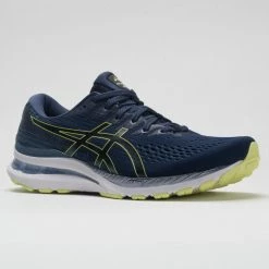 ASICS GEL-Kayano 28 Men's Thunder Blue/Glow Yellow Running Shoes 12 ASICS GEL-Kayano 28 Men's Thunder Blue/Glow Yellow Running Shoes
