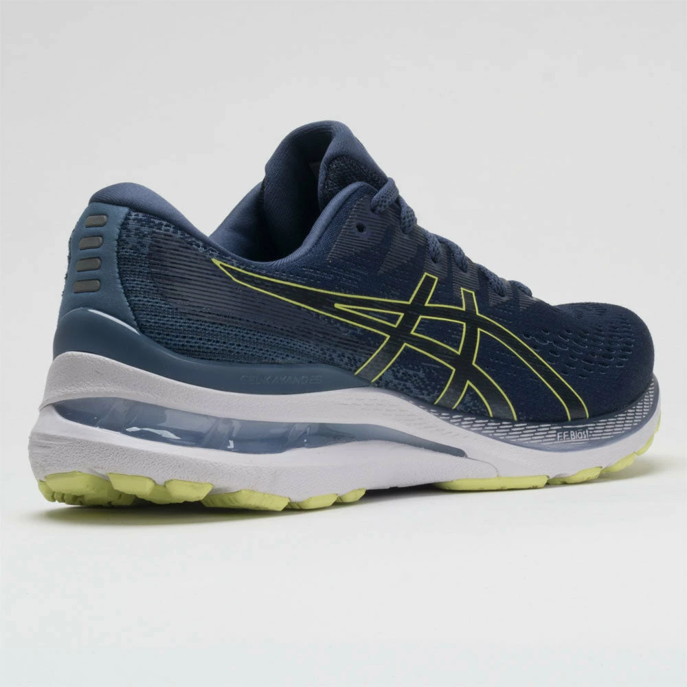 ASICS GEL-Kayano 28 Men's Thunder Blue/Glow Yellow Running Shoes 8 ASICS GEL-Kayano 28 Men's Thunder Blue/Glow Yellow Running Shoes