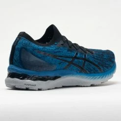 Running Shoes ASICS GEL-Nimbus 23 Knit Men's Reborn Blue/Black