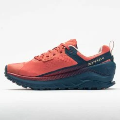 Trail Running Shoes Altra Olympus 4 Lady Navy/Coral