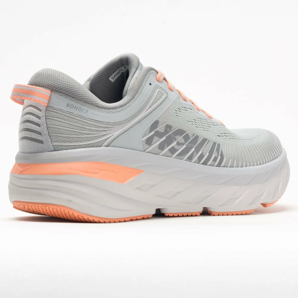 Running Shoes Hoka One One Bondi 7 Women's Harbor Mist/Sharkskin 8 Running Shoes Hoka One One Bondi 7 Women's Harbor Mist/Sharkskin