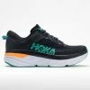 Hoka One One Bondi 7 Men's Black/Atlantis 2 Hoka One One Bondi 7 Men's Black/Atlantis