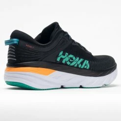 Hoka One One Bondi 7 Men's Black/Atlantis 13 Hoka One One Bondi 7 Men's Black/Atlantis