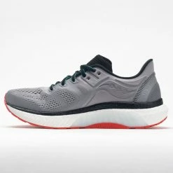 Saucony Hurricane 23 Men's Alloy/Scarlet Running Shoes 9 Saucony Hurricane 23 Men's Alloy/Scarlet Running Shoes