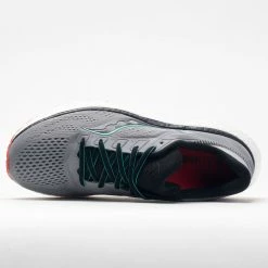 Saucony Hurricane 23 Men's Alloy/Scarlet Running Shoes 10 Saucony Hurricane 23 Men's Alloy/Scarlet Running Shoes