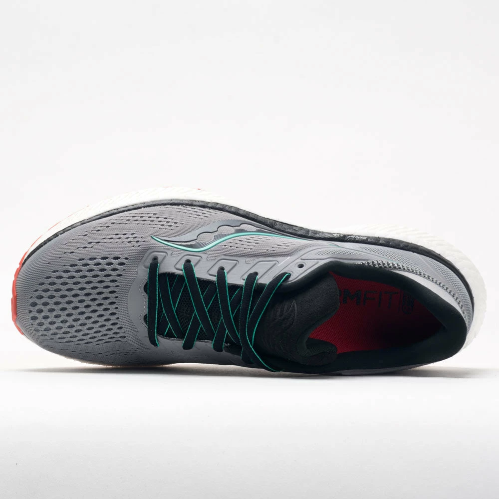 Saucony Hurricane 23 Men's Alloy/Scarlet Running Shoes 5 Saucony Hurricane 23 Men's Alloy/Scarlet Running Shoes