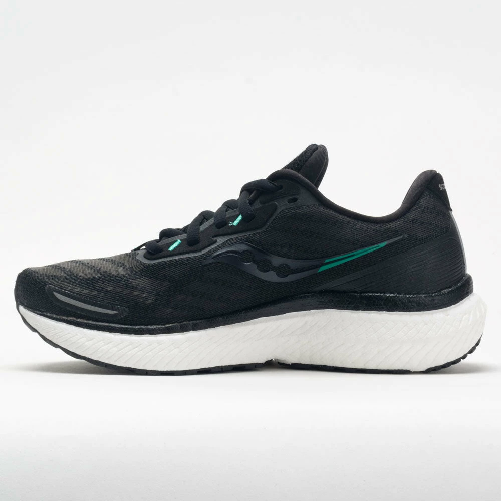 Saucony Triumph 19 Women's Black/White Running Shoes 4 Saucony Triumph 19 Women's Black/White Running Shoes