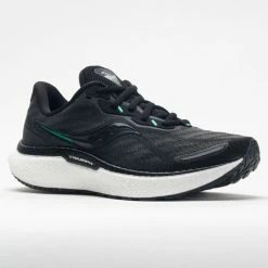 Saucony Triumph 19 Women's Black/White Running Shoes 12 Saucony Triumph 19 Women's Black/White Running Shoes