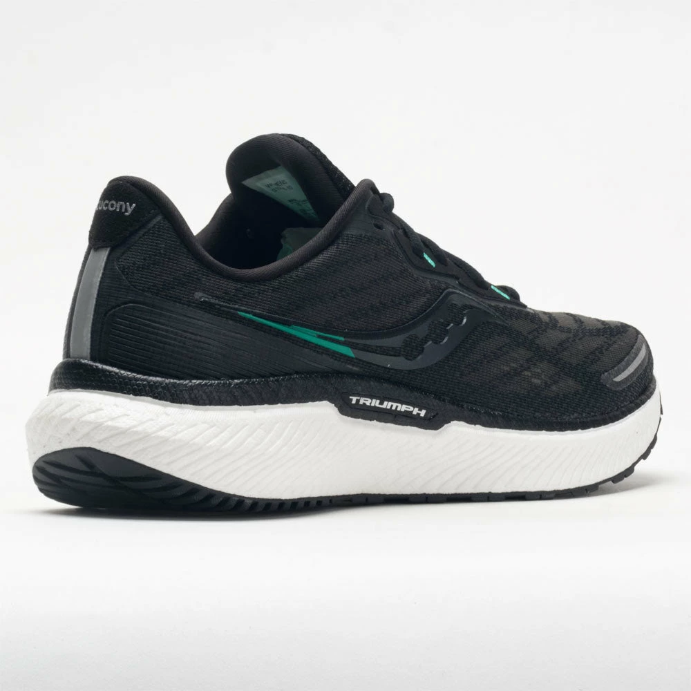 Saucony Triumph 19 Women's Black/White Running Shoes 8 Saucony Triumph 19 Women's Black/White Running Shoes