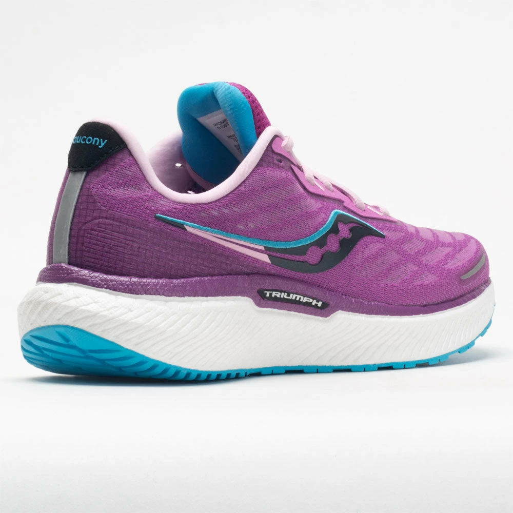 Saucony Triumph 19 Women's Razzle/Blaze Running Shoes 8 Saucony Triumph 19 Women's Razzle/Blaze Running Shoes
