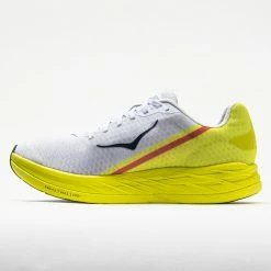 Running Shoes Hoka One One Rocket X Unisex White/Evening Primrose
