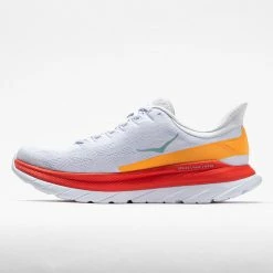 Running Shoes Hoka One One Mach 4 Men's White/Fiesta
