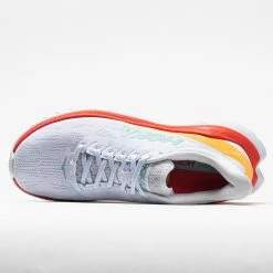 Running Shoes Hoka One One Mach 4 Men's White/Fiesta