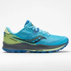 Saucony Peregrine 11 Women's Royal/Limelight Trail Running Shoes