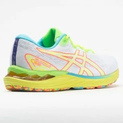 ASICS GEL-Cumulus 23 Men's White/Safety Yellow Running Shoes