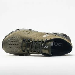 On Running On Cloud X Men's Olive/Fir Running Shoes