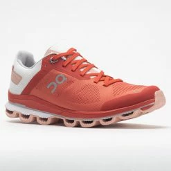 On Running On Cloudsurfer 6 Women's Rust/Rose Running Shoes