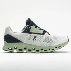 On Running On Cloudstratus Men's White/Black Running Shoes