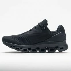 On Running On Cloudstratus Men's Black Running Shoes