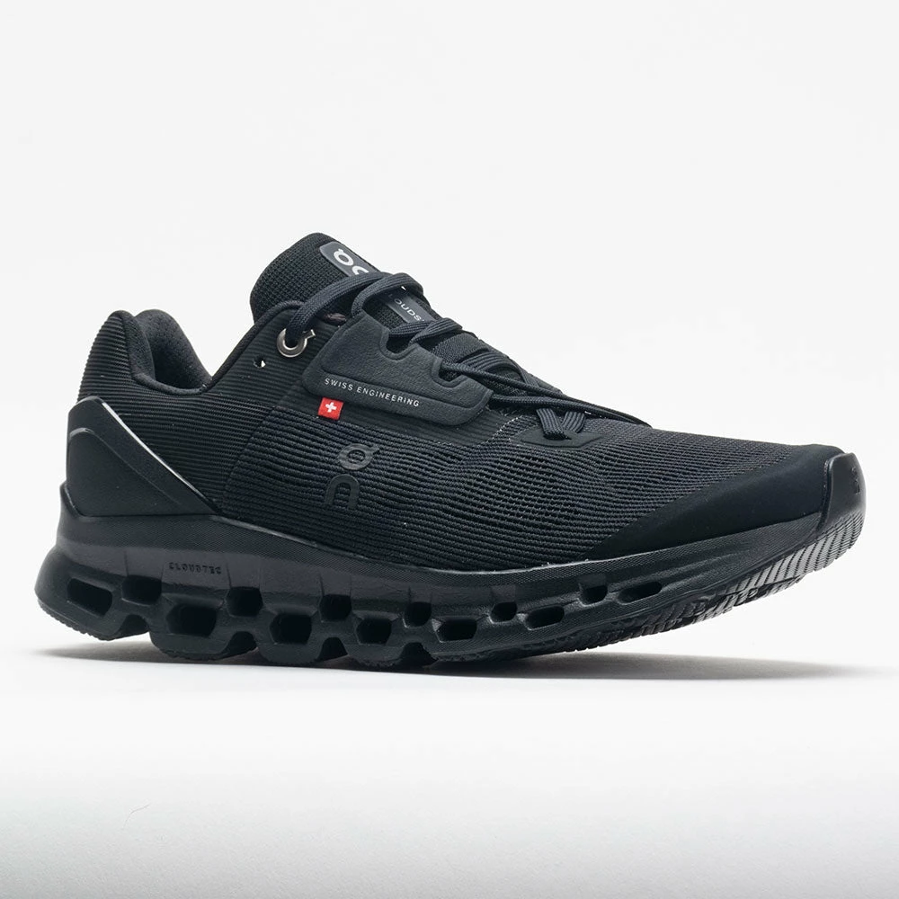On Running On Cloudstratus Men's Black Running Shoes 7 On Running On Cloudstratus Men's Black Running Shoes