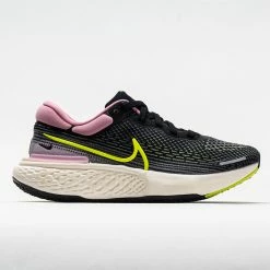 Running Shoes Nike ZoomX Invincible Run Flyknit Women's Black/Cyber Elemental Pink