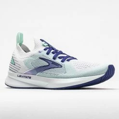 Brooks Levitate Stealthfit 5 Women's White/Navy Blue/Yucca