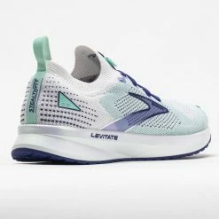 Brooks Levitate Stealthfit 5 Women's White/Navy Blue/Yucca