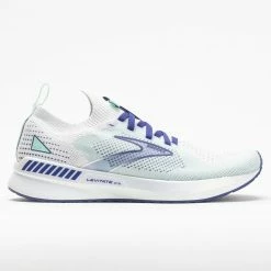 Brooks Levitate Stealthfit GTS 5 Women's White/Navy/Yucca Running Shoes
