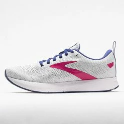 Brooks Revel 5 Women's White/Navy/Pink Running Shoes