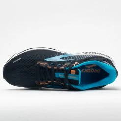 Brooks Adrenaline GTS 22 Men's Black/Blue/Orange Running Shoes