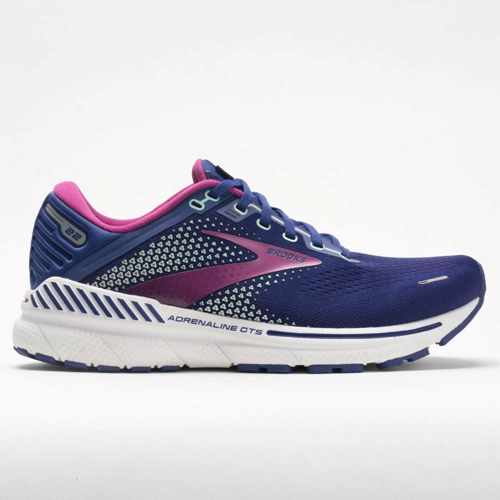 Running Shoes Brooks Adrenaline GTS 22 Women's Navy/Yucca/Pink 3 Running Shoes Brooks Adrenaline GTS 22 Women's Navy/Yucca/Pink