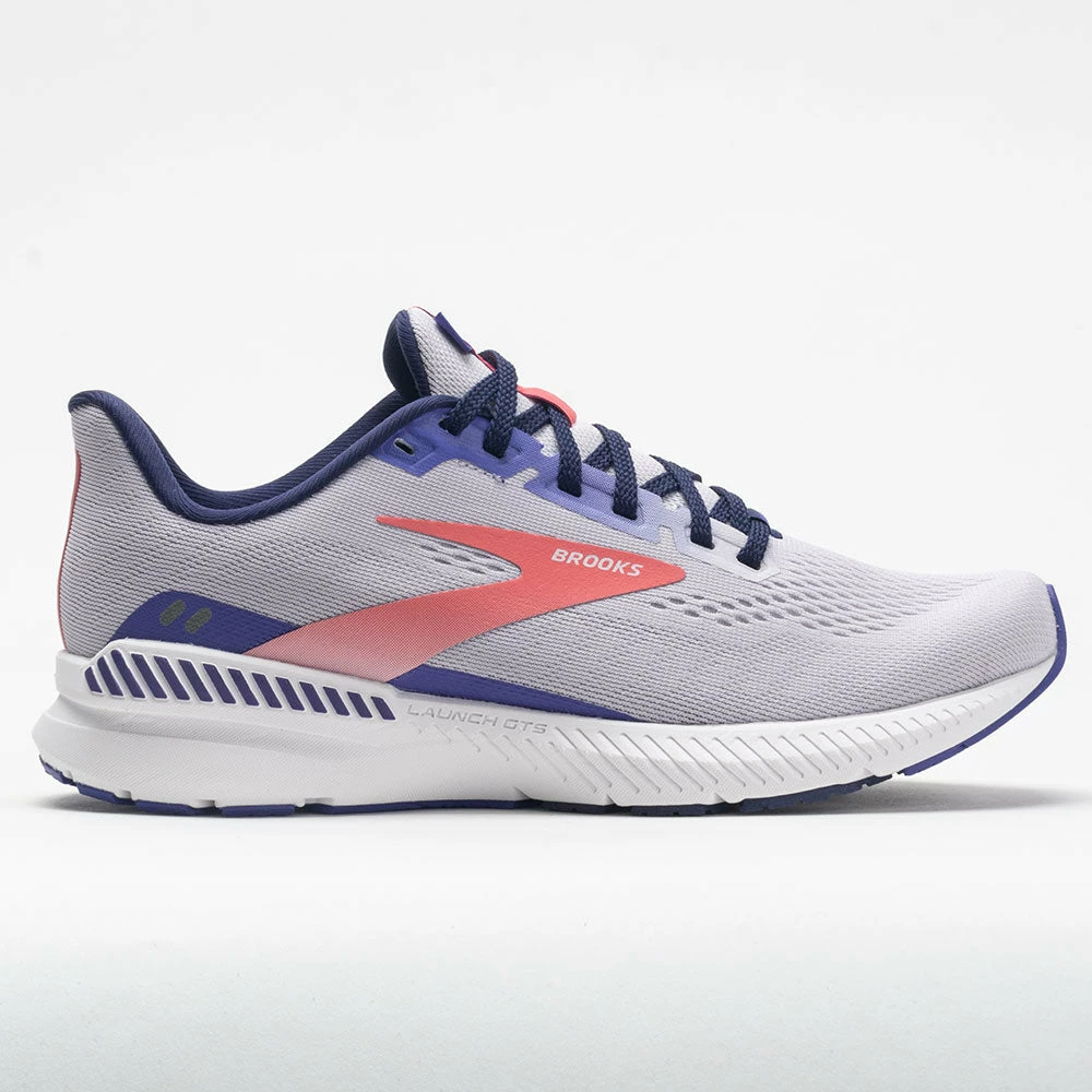 Brooks Launch GTS 8 Women's Lavender/Astral/Coral Running Shoes 3 Brooks Launch GTS 8 Women's Lavender/Astral/Coral Running Shoes