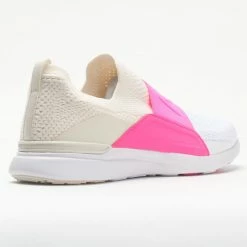 Athletic Propulsion Labs APL TechLoom Bliss Women's Pristine/Fusion Pink/White Walking Shoes