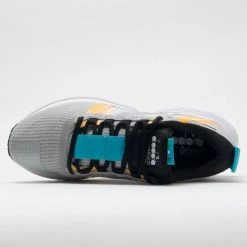 Diadora Mythos Blushield Elite TRX 2 Men's Silver/Black/Scuba Blue 10 Diadora Mythos Blushield Elite TRX 2 Men's Silver/Black/Scuba Blue