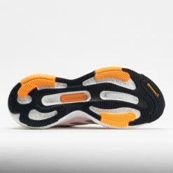 Adidas Solar Glide 5 Women's White/Silver Metallic/Light Flash Orange Running Shoes