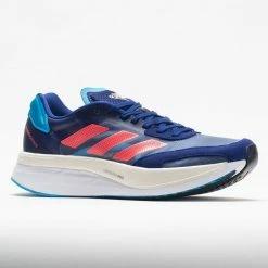 Adidas Adizero Boston 10 Men's Legacy Indigo/Turbo/Sky Rush Running Shoes