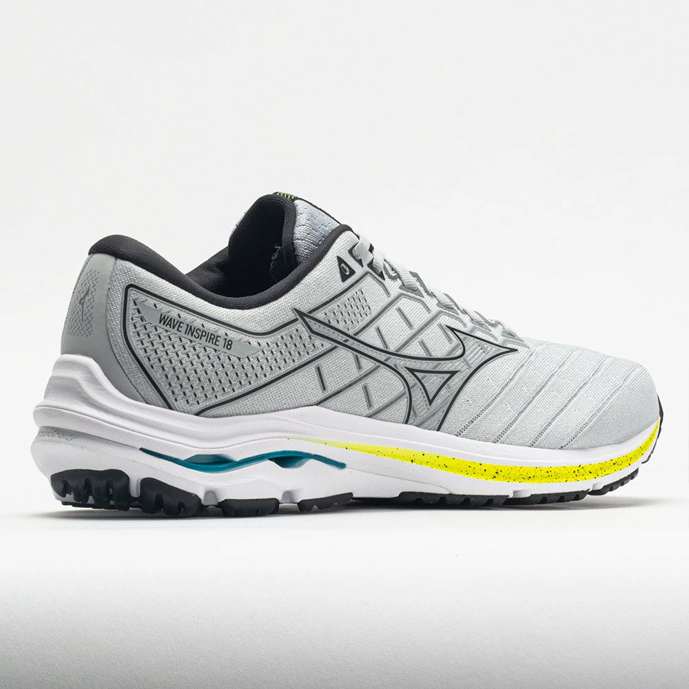 Mizuno Wave Inspire 18 Men's Nimbus Cloud/Black 8 Mizuno Wave Inspire 18 Men's Nimbus Cloud/Black