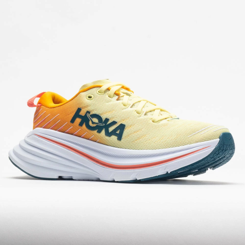 HOKA Bondi X Women's Yellow Pear/Radiant Yellow 7 HOKA Bondi X Women's Yellow Pear/Radiant Yellow