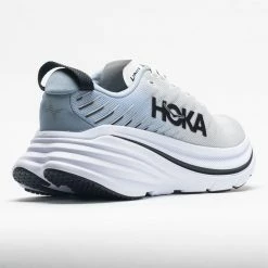 HOKA Bondi X Men's Blanc De Blanc/Blue Fog