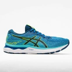 ASICS GEL-Nimbus 24 Men's Lake Drive/Hazard Green Running Shoes