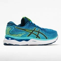 ASICS GEL-Nimbus 24 Men's Lake Drive/Hazard Green Running Shoes