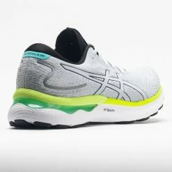 ASICS GEL-Nimbus 24 Men's White/Black 13 ASICS GEL-Nimbus 24 Men's White/Black