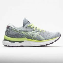 ASICS GEL-Nimbus 24 Women's Piedmont Grey/Lime Green Running Shoes