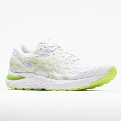 ASICS GEL-Cumulus 23 Women's White/Lime Green Running Shoes