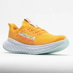 HOKA Carbon X 3 Women's Radiant Yellow/Camellia Running Shoes