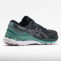 ASICS GEL-Kayano 28 Women's Black/Sage Green Running Shoes