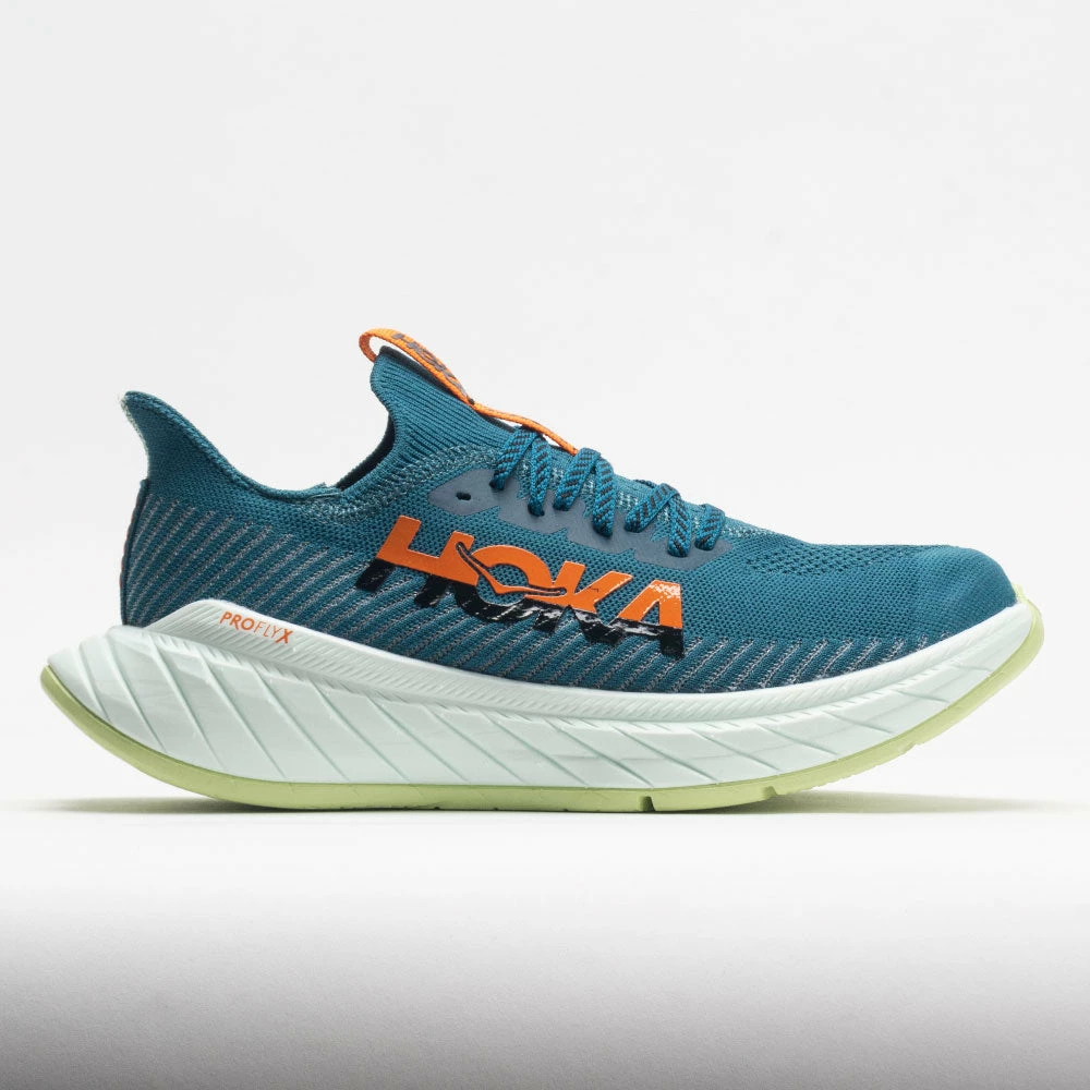 HOKA Carbon X 3 Men's Blue Coral/Black 3 HOKA Carbon X 3 Men's Blue Coral/Black