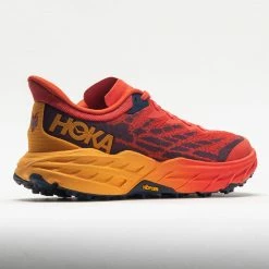 HOKA Speedgoat 5 Men's Fiesta/Radiant Yellow Trail Running Shoes