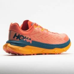 HOKA Tecton X Women's Camellia/Blue Coral Trail Running Shoes