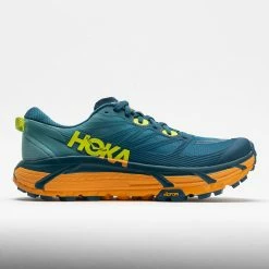 HOKA Mafate Speed 3 Men's Coastal Shade/Radiant Yellow Trail Running Shoes